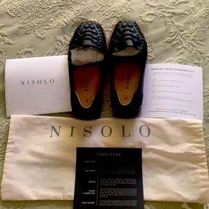 Never worn Nisolo Huarache Sandals. Size 6 black other colors available